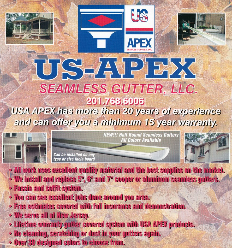 Lifetime warranty gutter system NJ